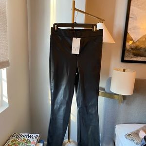 Faux leather Zara pants